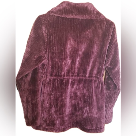 Columbia Fireside Burgundy Sherpa Fleece  (S) - Picture 5 of 12